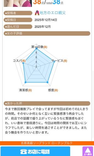 宝生 雫の写メ日記｜ローテンブルク 吉原高級店ソープ